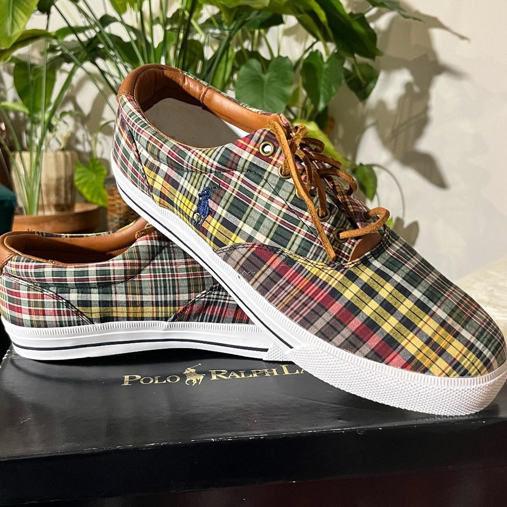 Size 13 Polo Canvas Shoes – NEVER Worn